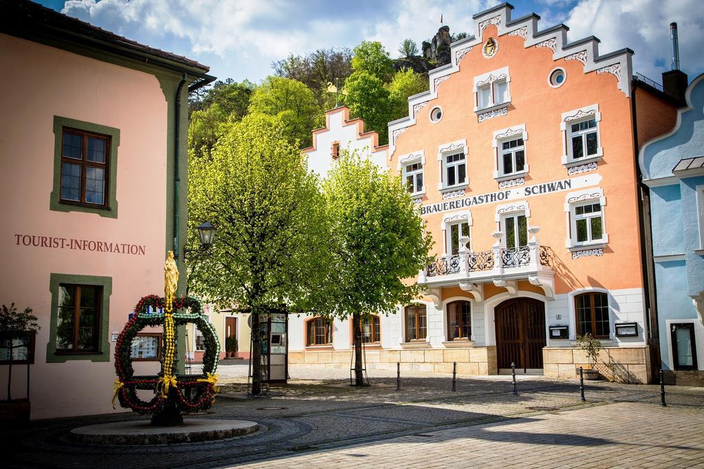 Gasthaus Schwan Riedenburg Exteriér fotografie