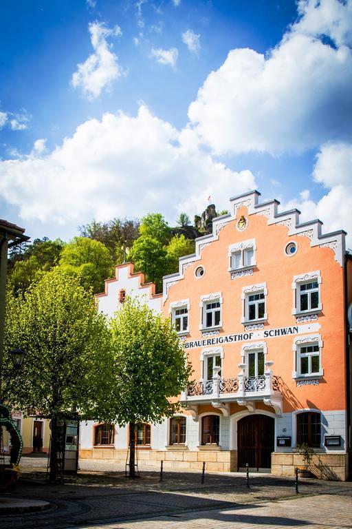Gasthaus Schwan Riedenburg Exteriér fotografie